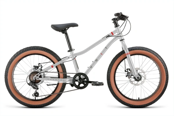 Велосипед FORWARD UNIT PLUS 20 (20" 7 ск. рост. 11") 2026, серебристый, SPRT26F0098