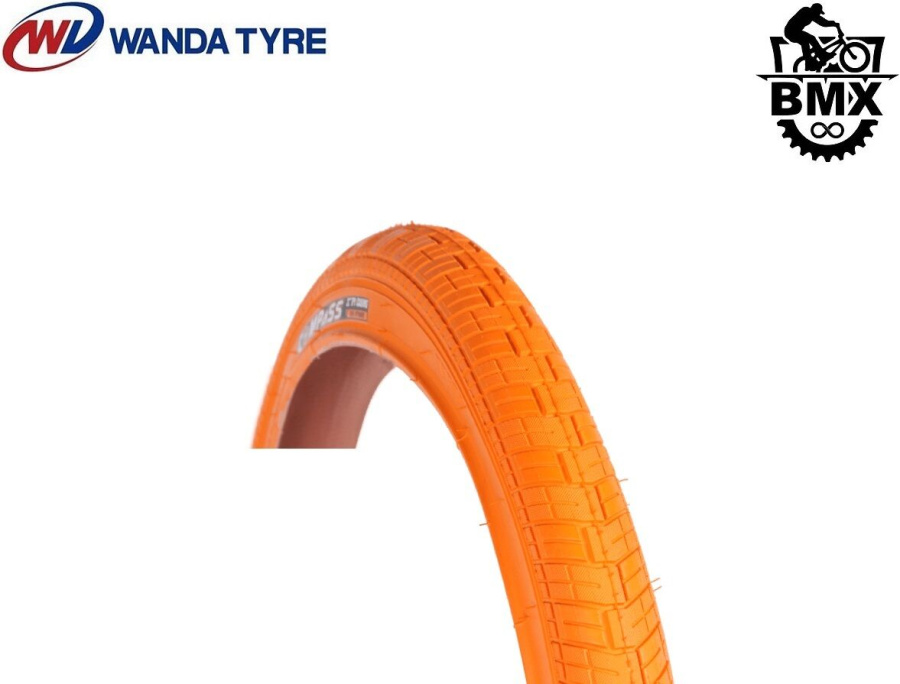 Покрышка 20x2,25 P-1225 BMX WANDA, оранжевая (Orange, NN005487)