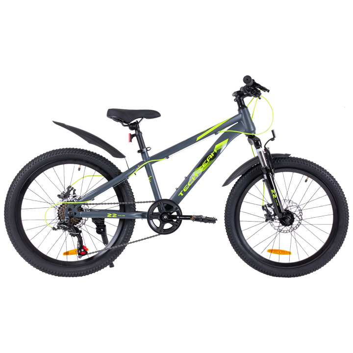 Велосипед TECH TEAM TENET 26 disc (26" 7 ск. рост 16") желтый (NN013515)