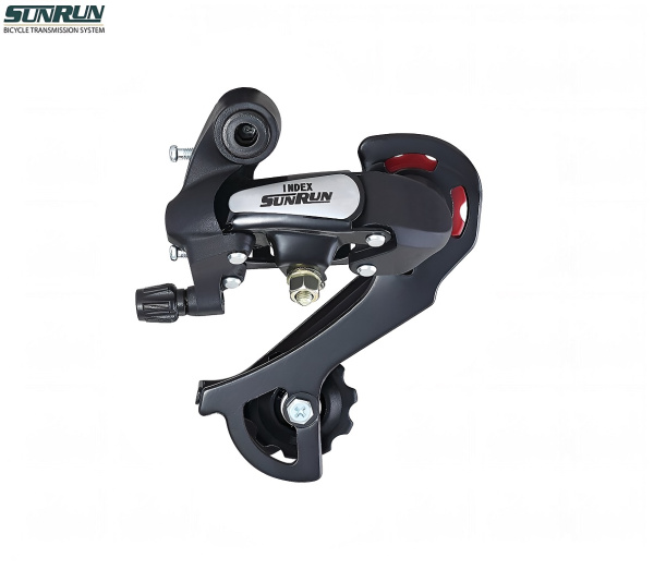 Переключатель задний RD-HG-18A, 6/7 скор., крепление (на болт) под петух, 36T, SUNRUN (УТ00025840)