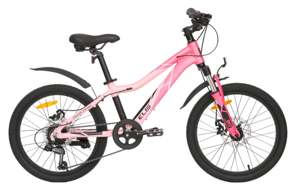 Велосипед TECH TEAM ELIS 20 disc (20" 7 ск. рост 11") ALU, розовый (NN013615)