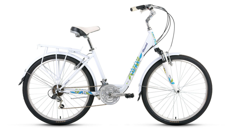 Велосипед FORWARD GRACE 2.0 (26" 21 ск. рост 17") 2015-2016 (белый, RBKW68N6Q004)