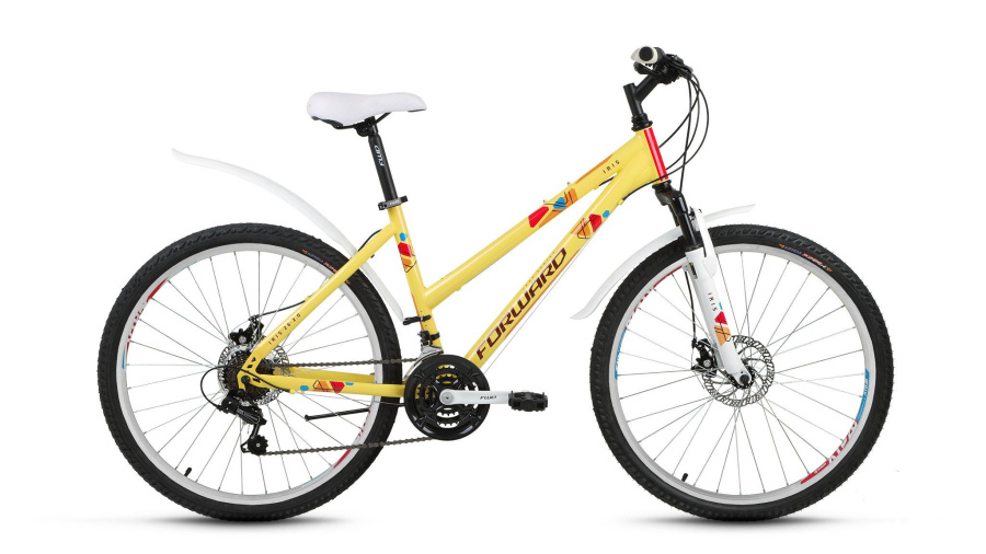 Велосипед FORWARD IRIS 24 2.0 disc (24" 18 ск. рост 15") 2016-2017 (песочный, RBKW77N4P003)
