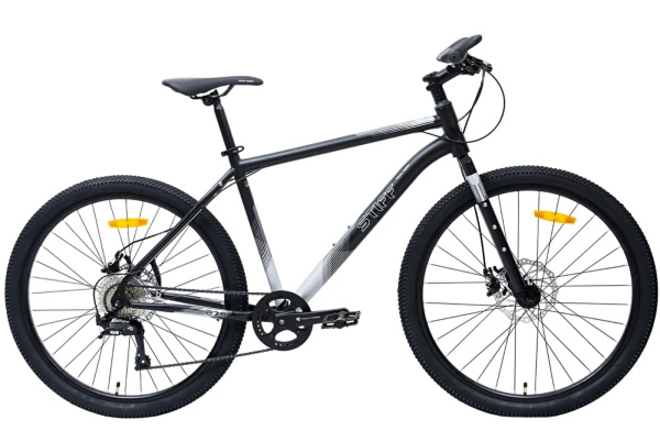 Велосипед TECH TEAM Stiff 29 disc (29" 8 ск. рост 21") ALU, черный (NN013460)