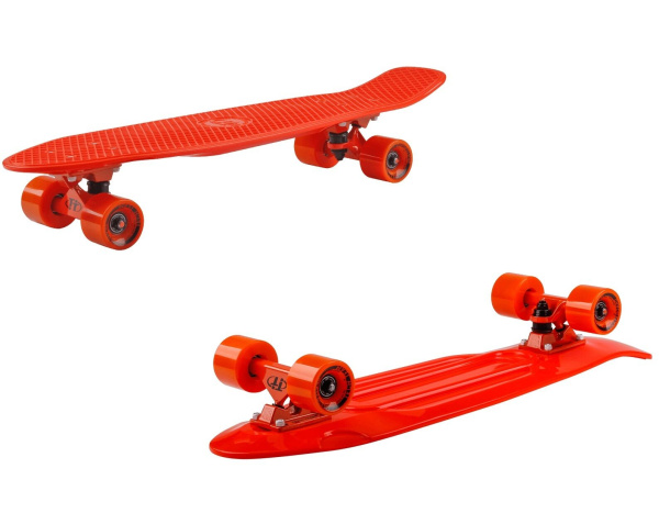Скейтборд (пенниборд) Tech Team Classic 27" orange пластиковый (NN007474)