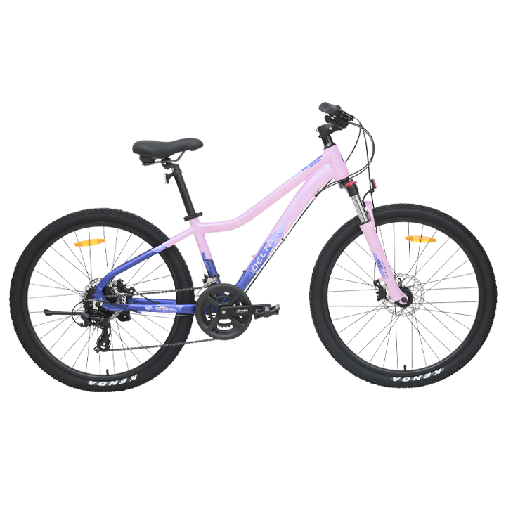 Велосипед TECH TEAM Delta 26 disc (26" 16 ск. рост 14") розовый (NN013648)