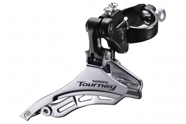Переключатель передний SHIMANO FD-TY300 TOURNEY, верхняя тяга, 31,8, 42T (AFDTY300DSTM6)