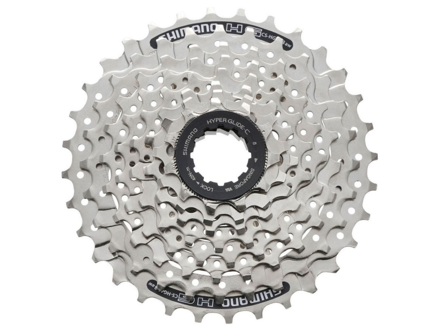 Кассета, SHIMANO 8 ск. CS-HG41, ALIVIO, 11-30T (ACSHG418130)