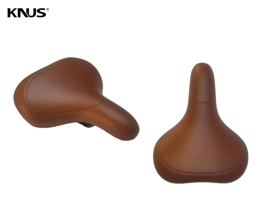 Седло KNUS, COMFORT Series, KS-7041, 265х215 мм, VACUUM (коричневый, УТ00028302)