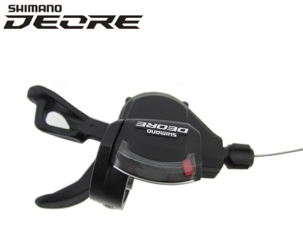 Рукоятка переключения передач левая SHIMANO DEORE SL-M610, шифтер, 2/3 скор. (черный, CSL300000136)