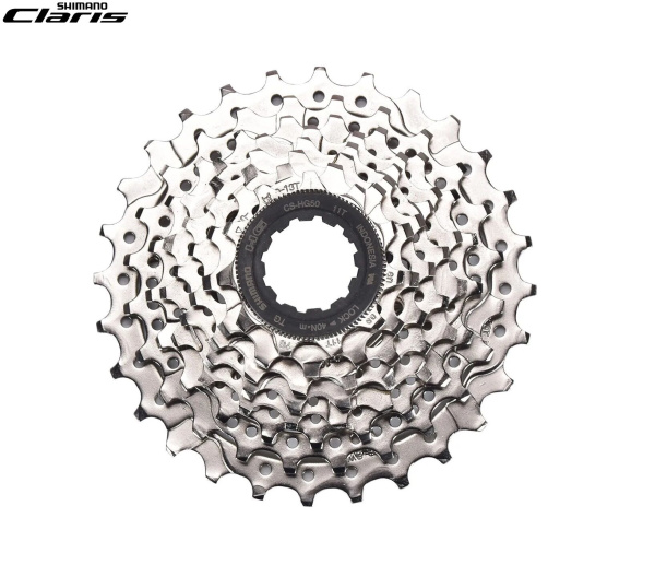 Кассета, SHIMANO 8 ск. CS-HG50-8, CLARIS, 11-28T (ACSHG508128)