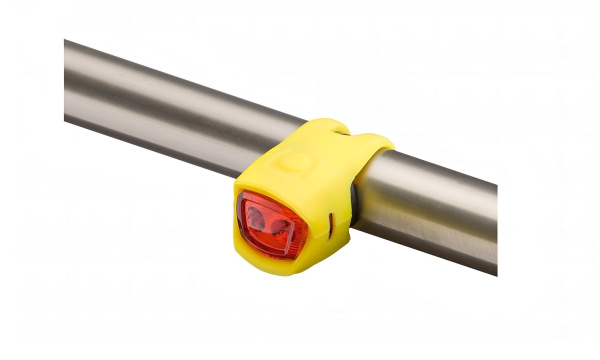 Фонарь задний JY-3204T, 2 LED, 2 режима работы, блистер (желтый/красный, 1LHRYJY3204T)