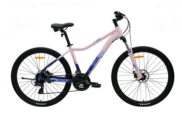 Велосипед TECH TEAM Delta 27,5 disc (27,5" 21 ск. рост 19") розовый (NN013654)