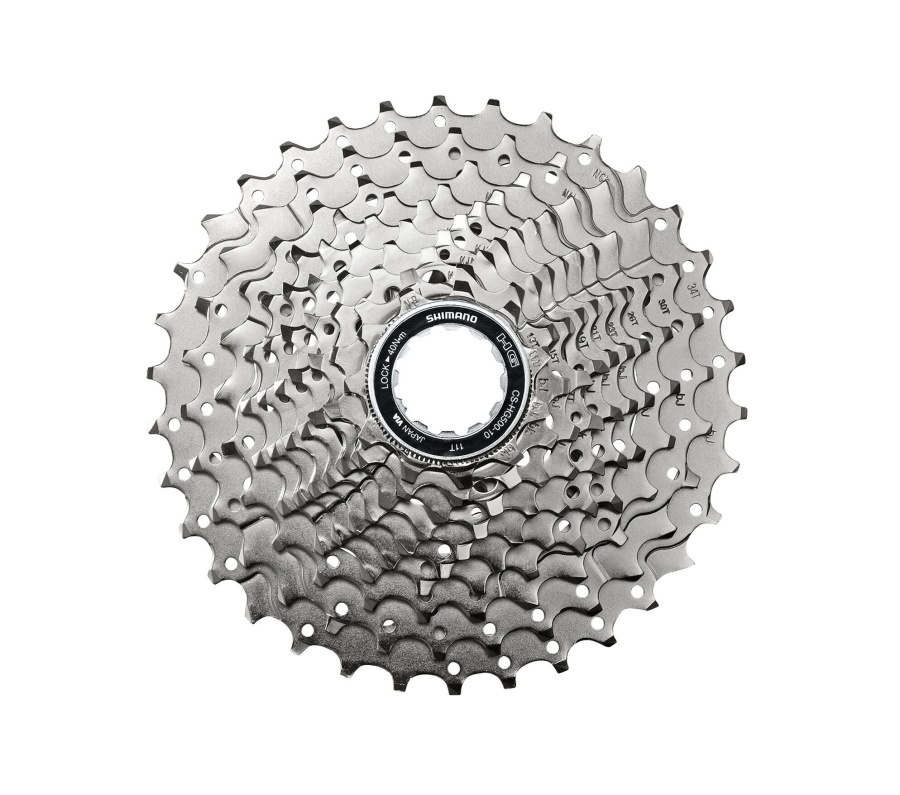 Кассета, SHIMANO, 10 ск. CS-HG500, TIAGRA, 11-34T, GRX (KCSHG50010134)