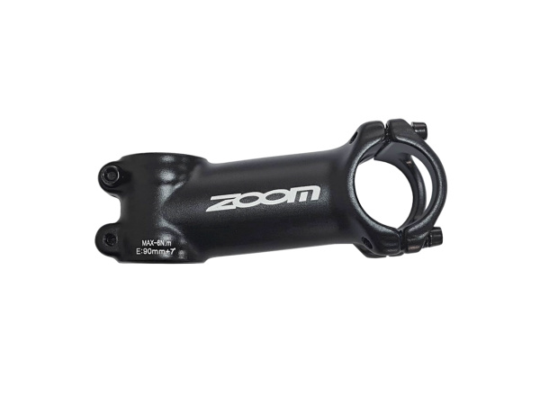 Вынос руля ZOOM TDS-D507-8 алюминиевый нерегулируемый безрезьбовой, посадка 1-1/8" (28.6) мм, под руль 31,8 мм, дл. 90 мм, угол +/-6, 4-х болтовый, ZOOM (NN010520)
