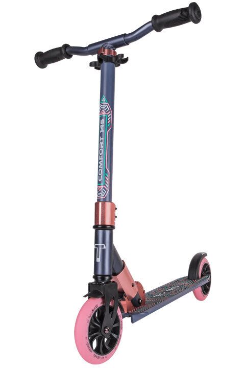 Самокат Tech Team Comfort 145R (фиолетово-розовый, NN007553)