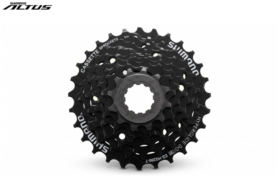 Кассета, SHIMANO 7 ск. CS-HG200-7, ALTUS, 12-28T (ACSHG2007228)