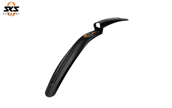 SKS Крыло переднее "SHOCKBOARD XL" 26+" -29" быстросъемное, черное (SKS_11215)