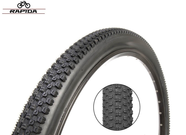 Покрышка 27,5x2,125 BL-749 Black Tire, RAPIDA (УТ00026845)