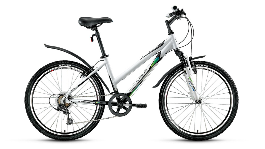 Велосипед FORWARD SEIDO 1.0 (24" 6 ск. рост 15") 2015-2016 (белый/черный, RBKW66646005)