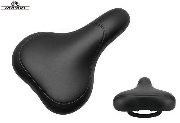 Седло комфорт KS-6040, 260x200 мм, Comfort Series, EVA, с ручкой, RAPIDA (УТ00033619)