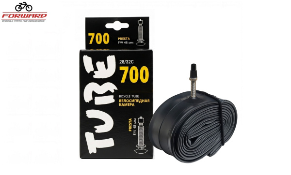 Камера 700x28/32C бутил, Presta Valve, F/V-48 мм, TUBE, Forward (УТ00030246)