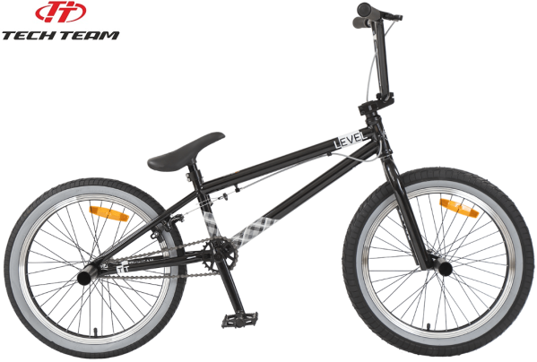 Велосипед TECH TEAM LEVEL (BMX 20", 1 ск.) (черный, NN000794)
