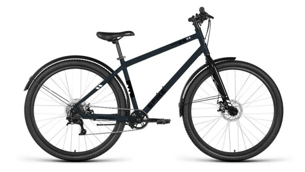 Велосипед FORWARD SPIKE CX 29 (29" 8 ск. рост. 18") 2026, тёмный серо-голубой, SPRT26F0082