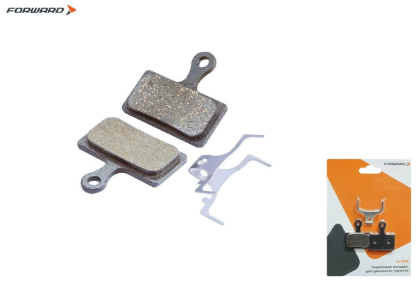Тормозные колодки FORWARD, для дискового тормоза Shimano M615, M666, M675, M785, M985, M988, M6000, M7000, M8000, M8020, M9000, M9020, R315, R515, S700, RS785, R785, CX75, блистер, YL-1055 (RBRPD0000020)