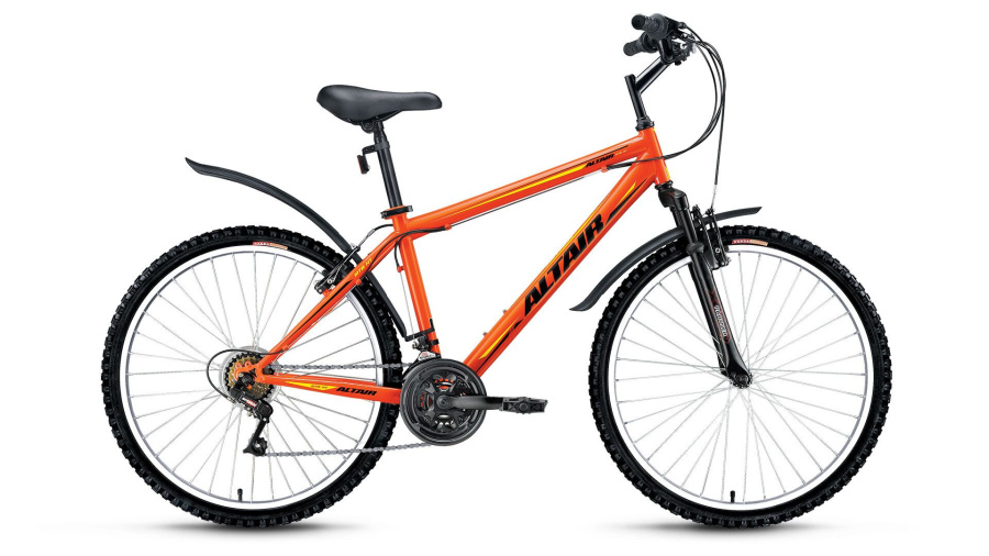 Велосипед ALTAIR MTB HT 26 low (26" 6 ск. рост 17") 2018-2019 (розовый, RBKN9MN66011)