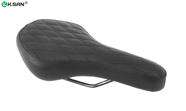 Седло актив MTB-YBT-6037, 275x145 мм, MTB Series, кожа, с прострочкой, K.SAN (1SA000006498)