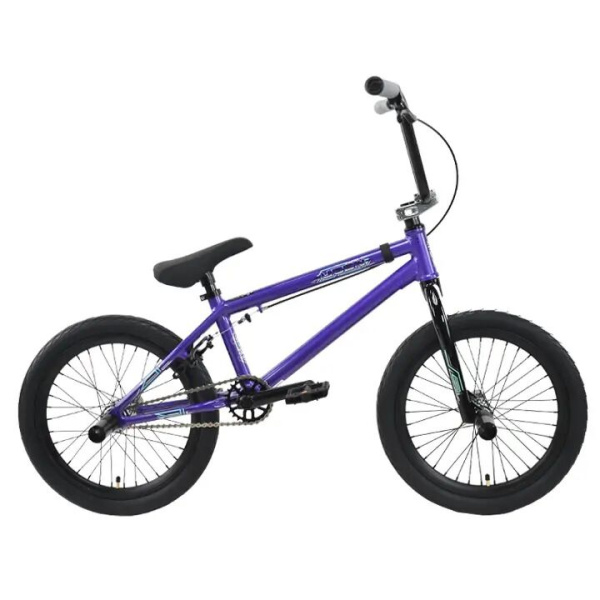 Велосипед TECH TEAM UGen (BMX 18", 1 ск.) (фиолетовый, NN013442)