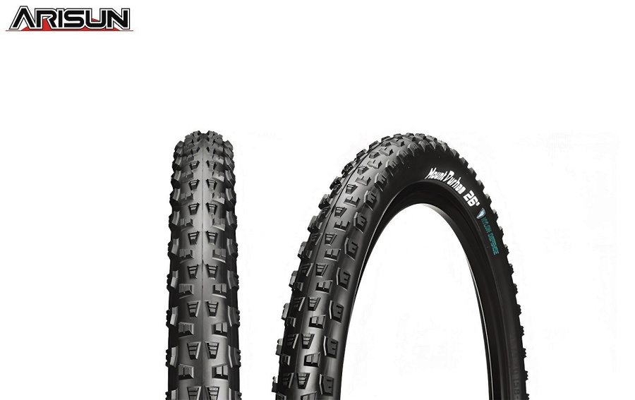 Покрышка 26x2,30 MOUNT DURHAM, DownhillL/Freeride, KD, Антипрокол, Кевлар 1,5 мм, 60 TPI, ARISUN (T030302)