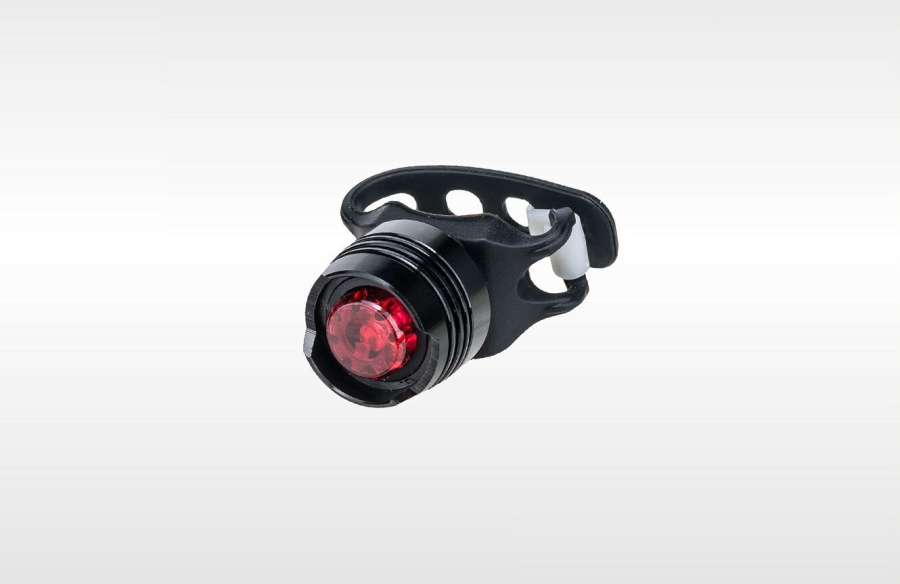 Фонарь задний, KMS, Алюминиевый, габаритный, 1 Super LED (черный) (FWD3265259-3)