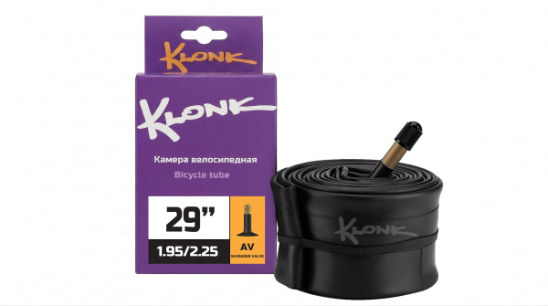 Камера 29x1,95/2,25 бутил, авто-ниппель, A/V Classic, KLONK (УТ00033013)