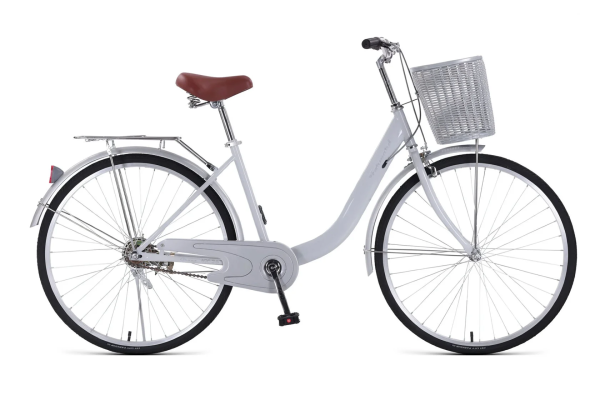 Велосипед FORWARD GRACE NX 26 (26" 1 ск. рост. 17") 2026, светло-серый, SPRT26F0057
