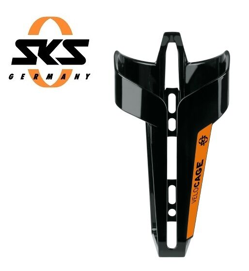 Флягодержатель SKS "VeloCage" ultralight 40 гр, черный/оранжевый (SKS_11479)