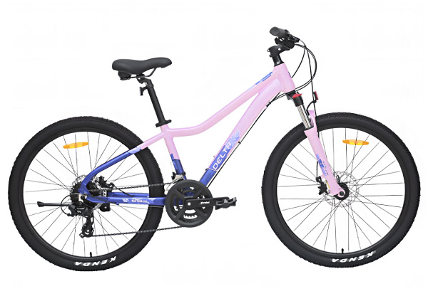 Велосипед TECH TEAM Delta 26 disc (26" 16 ск. рост 14") розовый (NN013648)