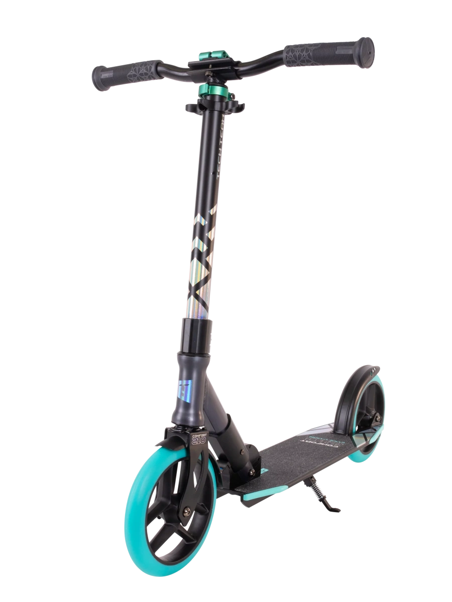 Самокат Tech Team Comfort Evolution 210 бирюзовый (1/1, NN015177)