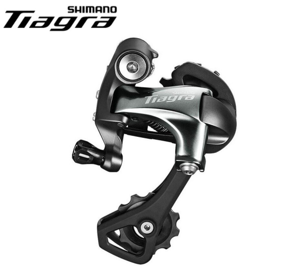 Переключатель задний SHIMANO TIAGRA, RD-4700, 10 скор., 11-28, крепление (на болт) под петух, Medium Cage, SS (KRD4700SS)