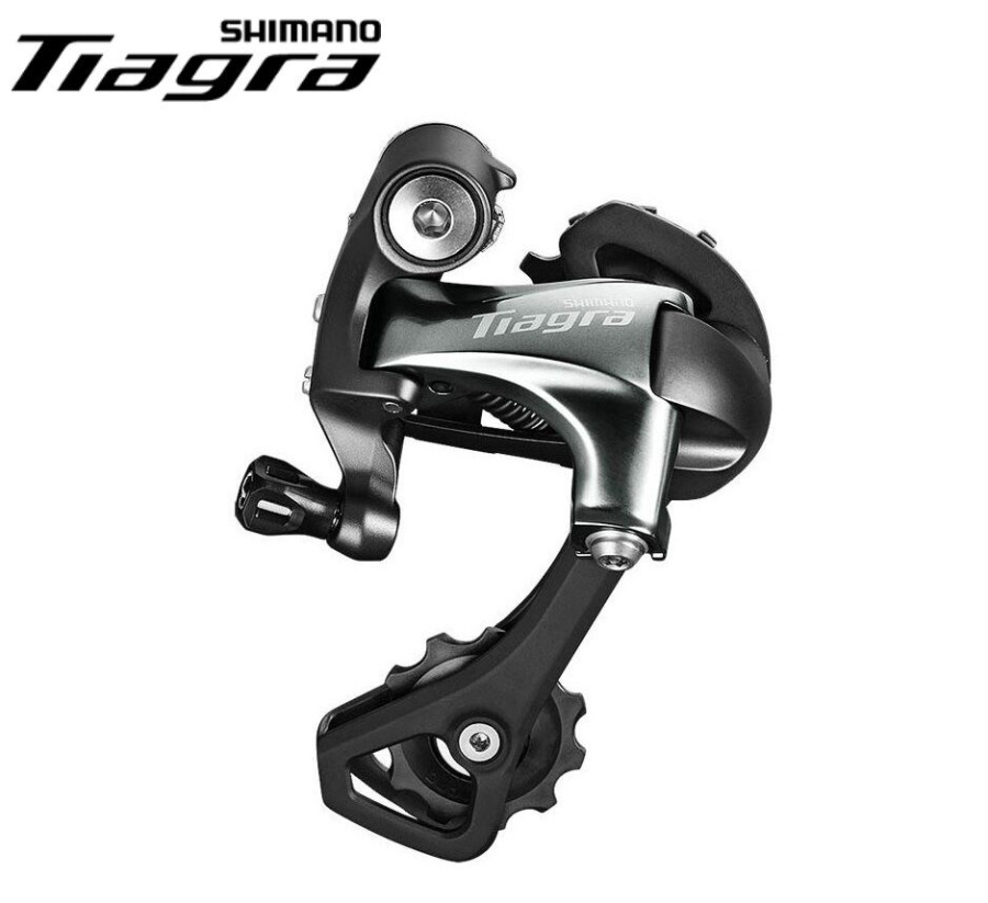 Переключатель задний SHIMANO TIAGRA, RD-4700, 10 скор., 11-28, крепление (на болт) под петух, Medium Cage, SS (KRD4700SS)