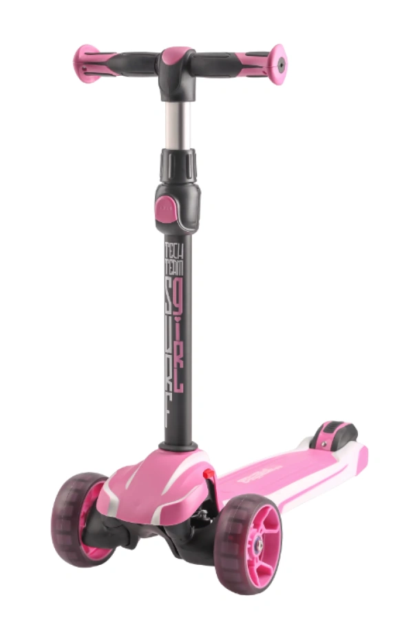 Самокат Tech Team Surf girl розовый-черный (1/4, NN015626)