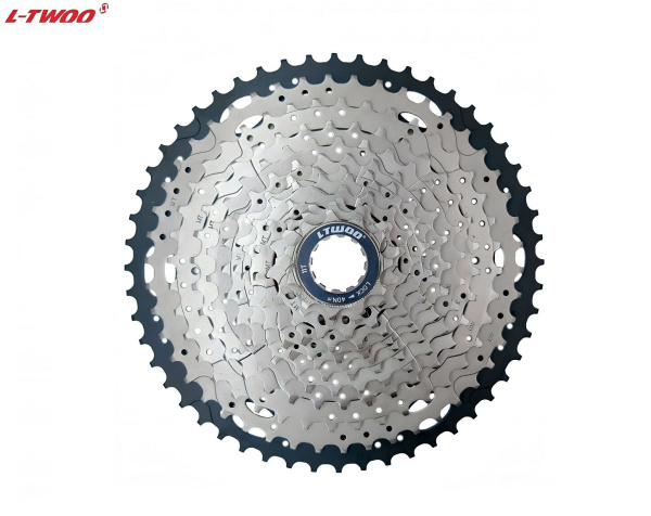Кассета, L-TWOO, 12 ск. CS-A12, 11-50T, Nickel-Plated, AX (1FWB12000014)
