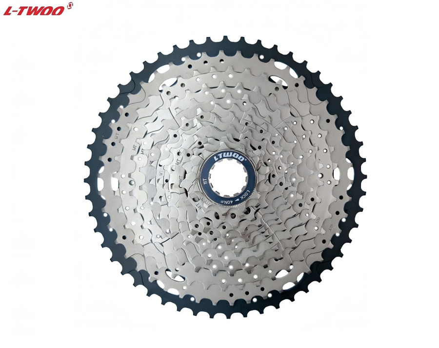 Кассета, L-TWOO, 12 ск. CS-A12, 11-50T, Nickel-Plated, AX (1FWB12000014)