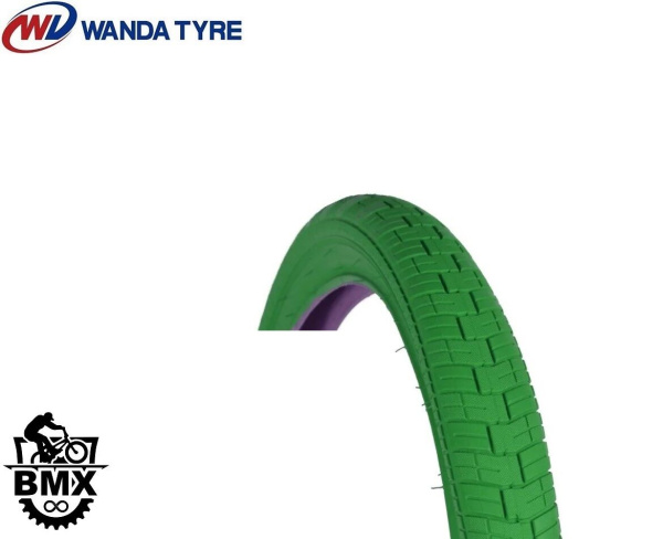 Покрышка 20x2,25 P-1225 BMX WANDA, зеленая (Green, NN008905)