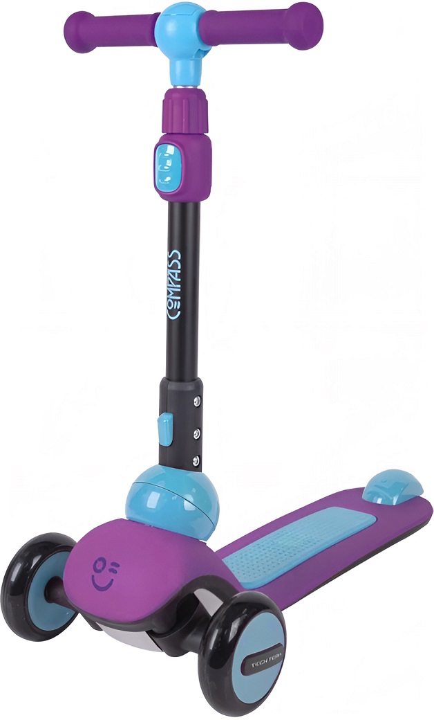 Самокат Tech Team Compass purple/celadon (1/4, NN012396)