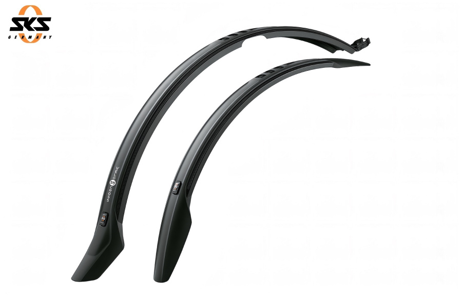 SKS Комплект крыльев 24" MTB "Velo 55 Kids SET", шир. 55 мм, черный (SKS_11165)