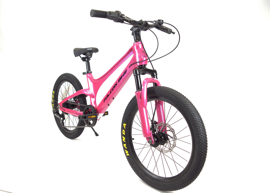 Велосипед FALCON BIKE 20" MILD розовый, магниевый сплав (20-MG-MILD-PN)