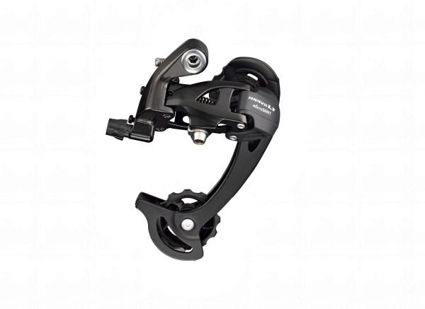 Переключатель задний MICROSHIFT RD-M46L MARVO LT, 9 скор., крепление (на болт) под петух, длинная лапка, 45T (HQ0010357)