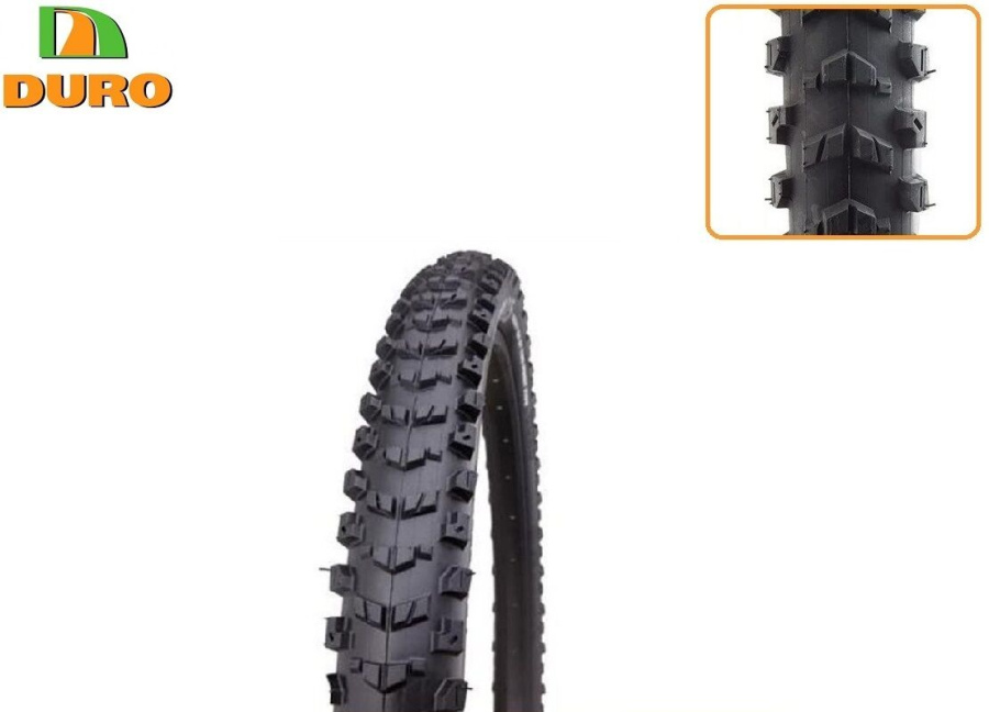 Покрышка 27,5x2,20 DB1075 BLACK TIRE, DURO (DHB02326)